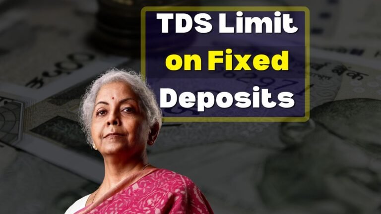 TDS Limit on Fixed Deposits
